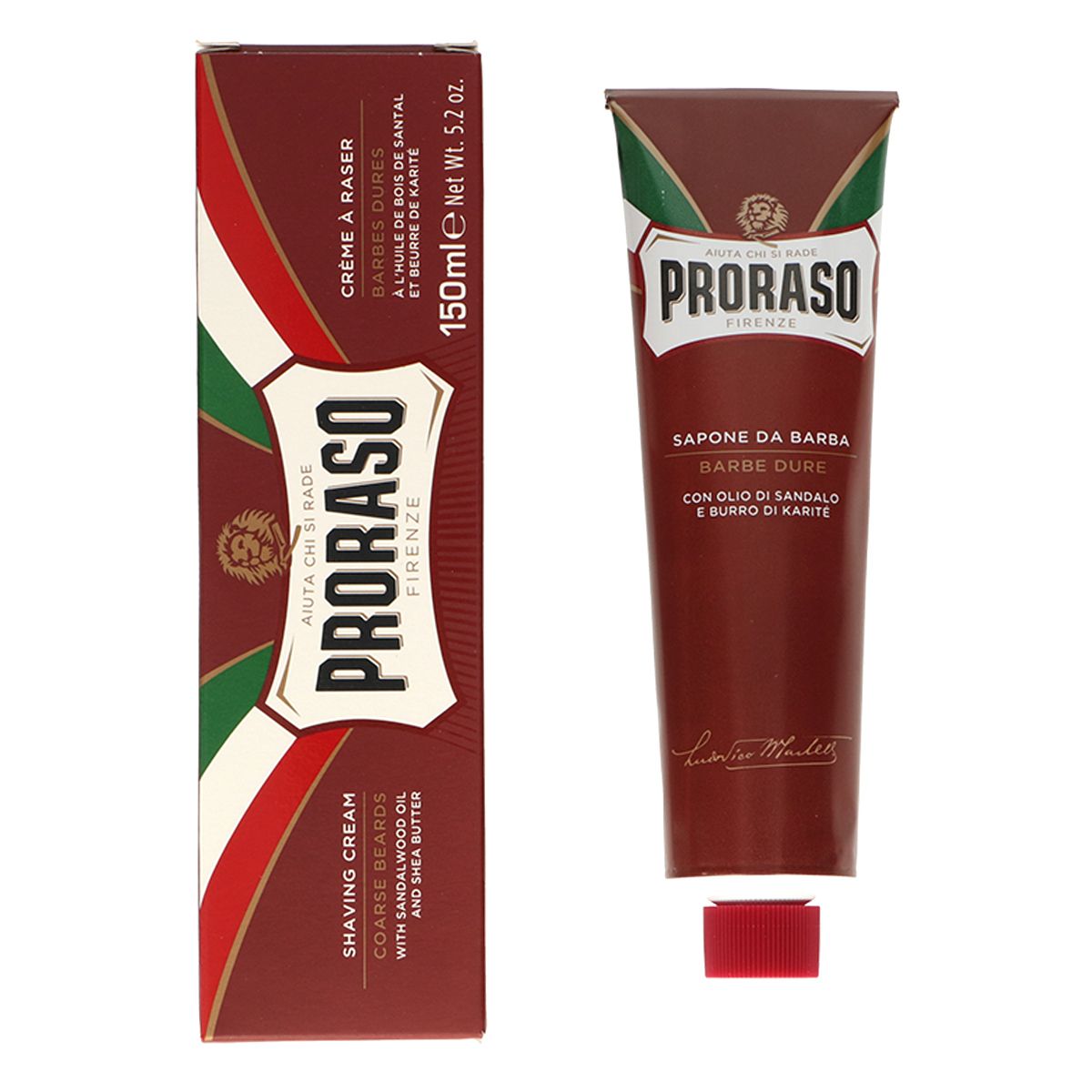 Proraso Scheercreme Tube Rood (150 ml)