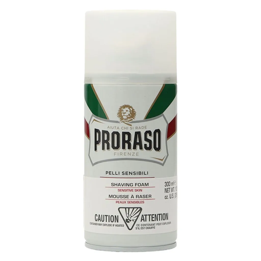 Proraso Scheermousse Wit (300 ml)