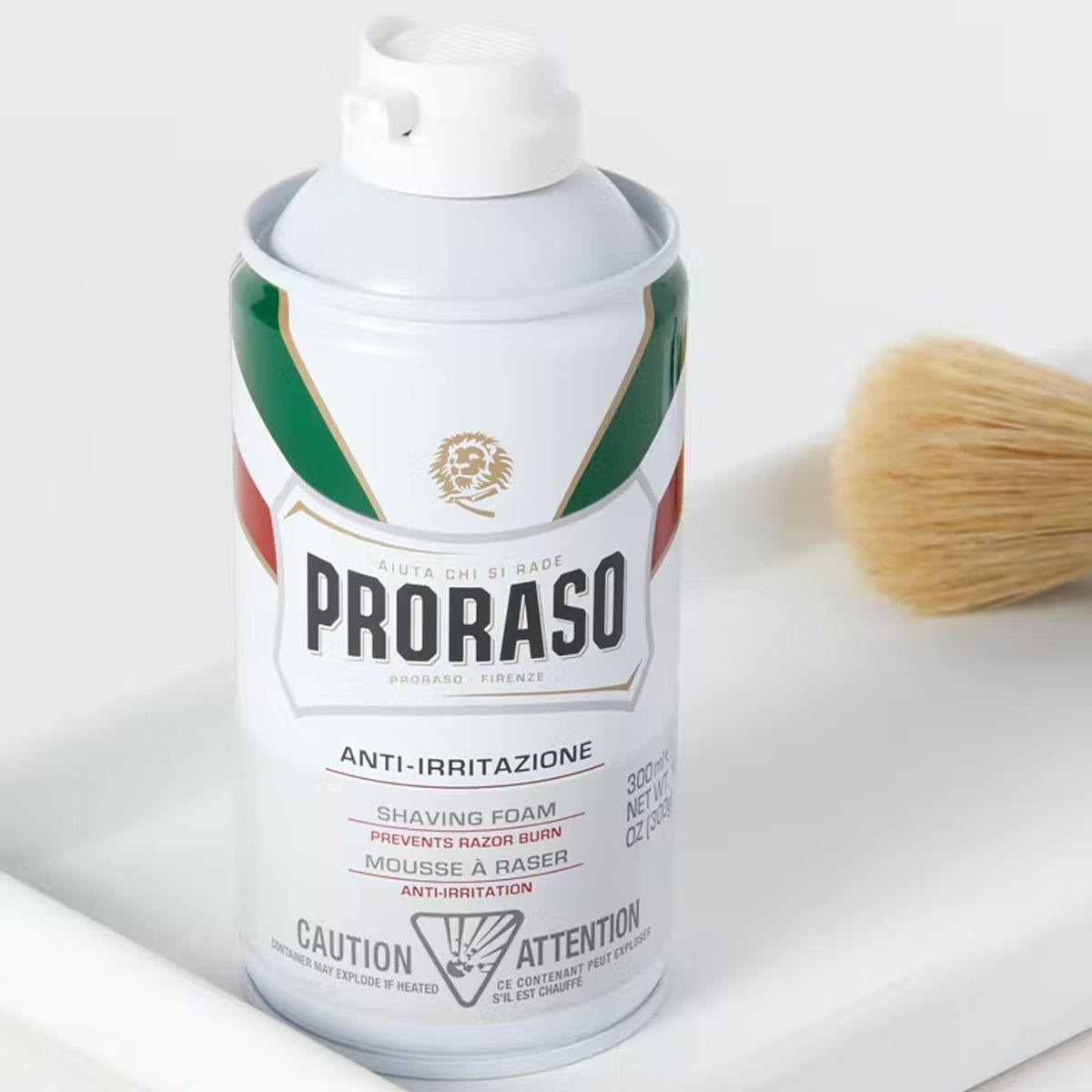 Proraso Scheermousse Wit (300 ml)