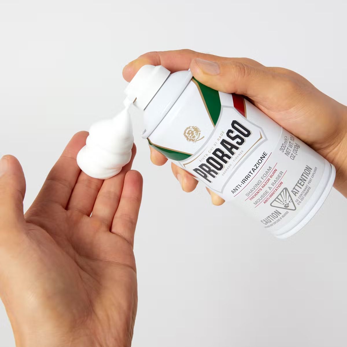 Proraso Scheermousse Wit (300 ml) - image 2