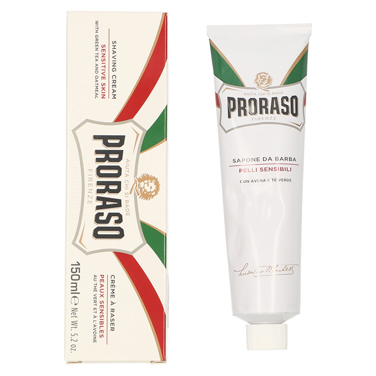 Proraso Scheercreme Tube Wit (150 ml)