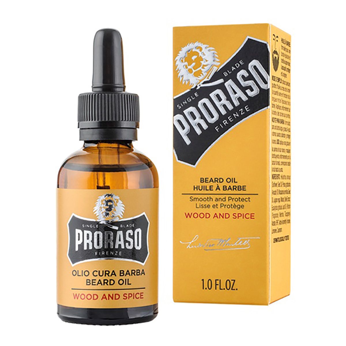 Proraso Beard Oil Wood Spice (30 ml)