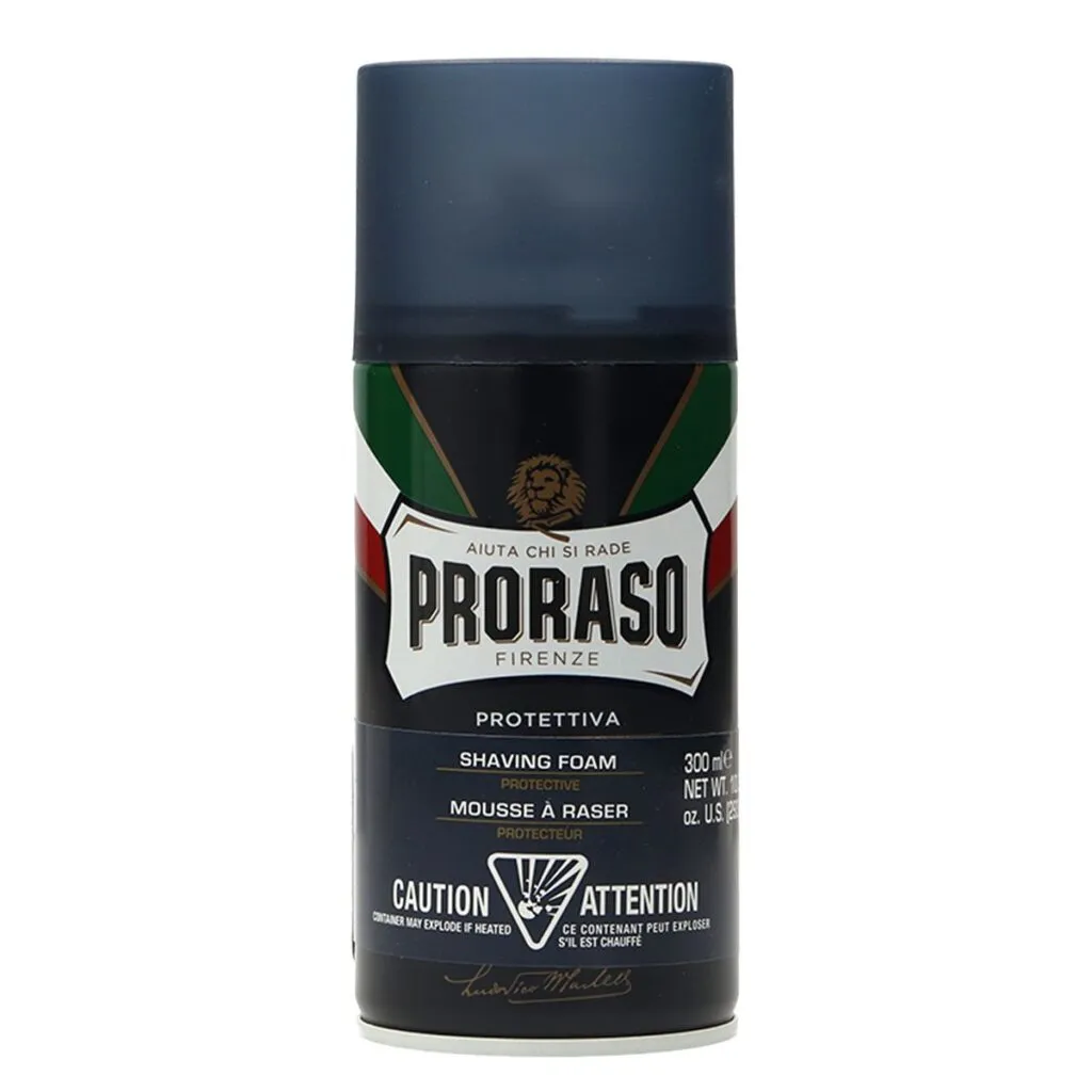 Proraso Scheermousse Blauw (400 ml)