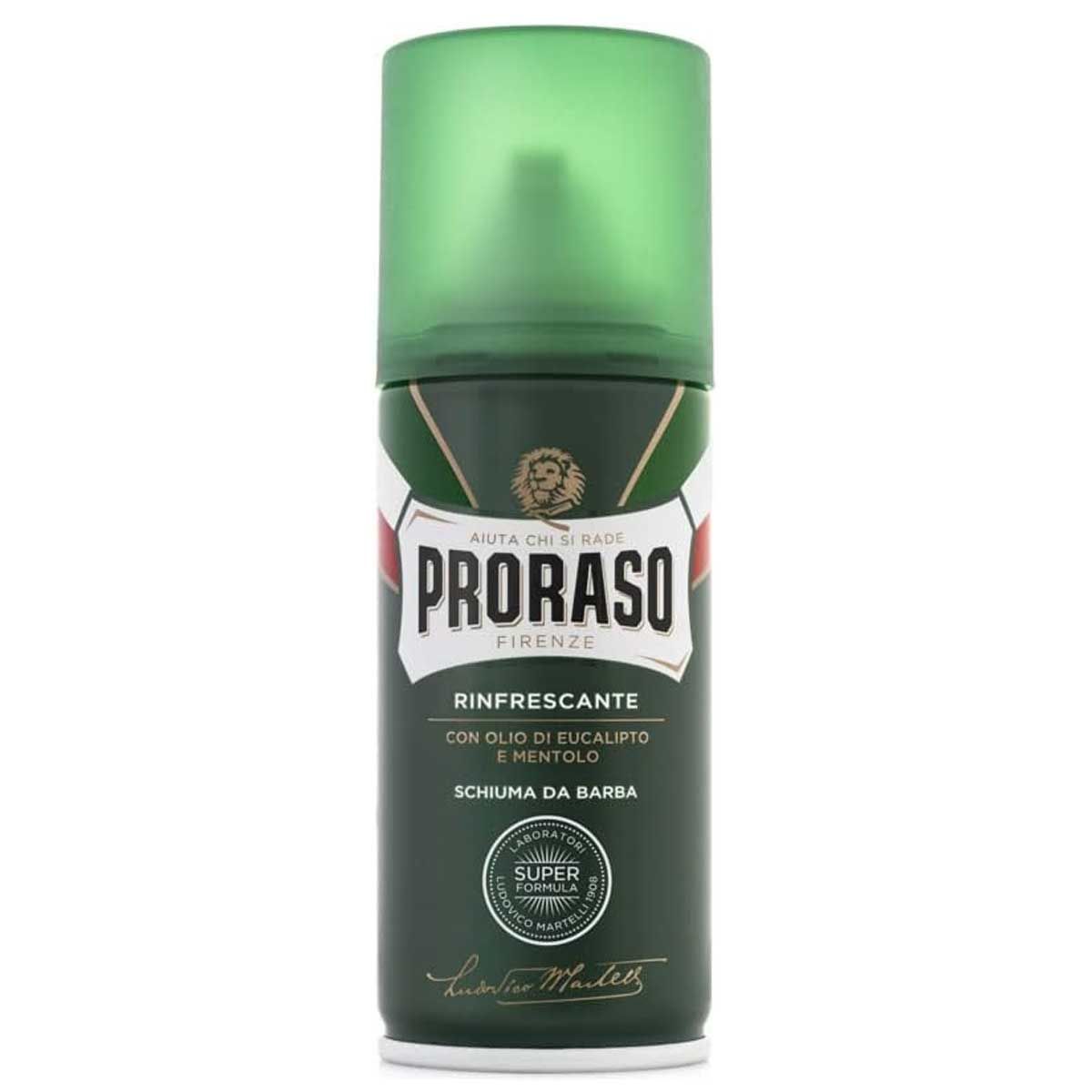Proraso Scheermousse Groen (100 ml)