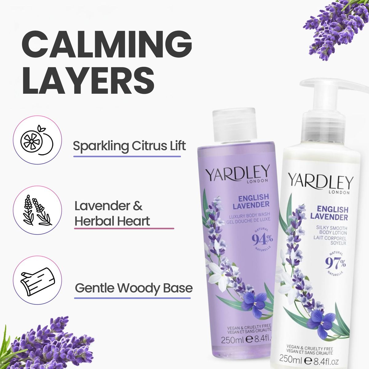 Yardley London Yardley English Lavender Bath & Body Collection (1 stuk)