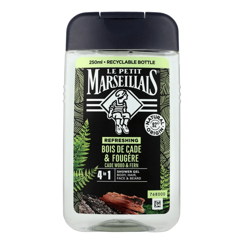 Le Petit Marseillais Douche Gel For Men Jeneverbeshout & Varen Bio (250 ml)