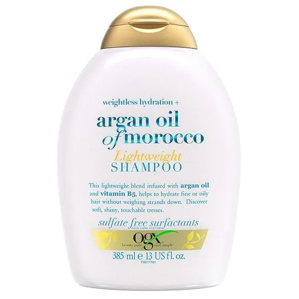 Ogx Argan Oil of Morocco Lightweight Shampoo (385 ml)