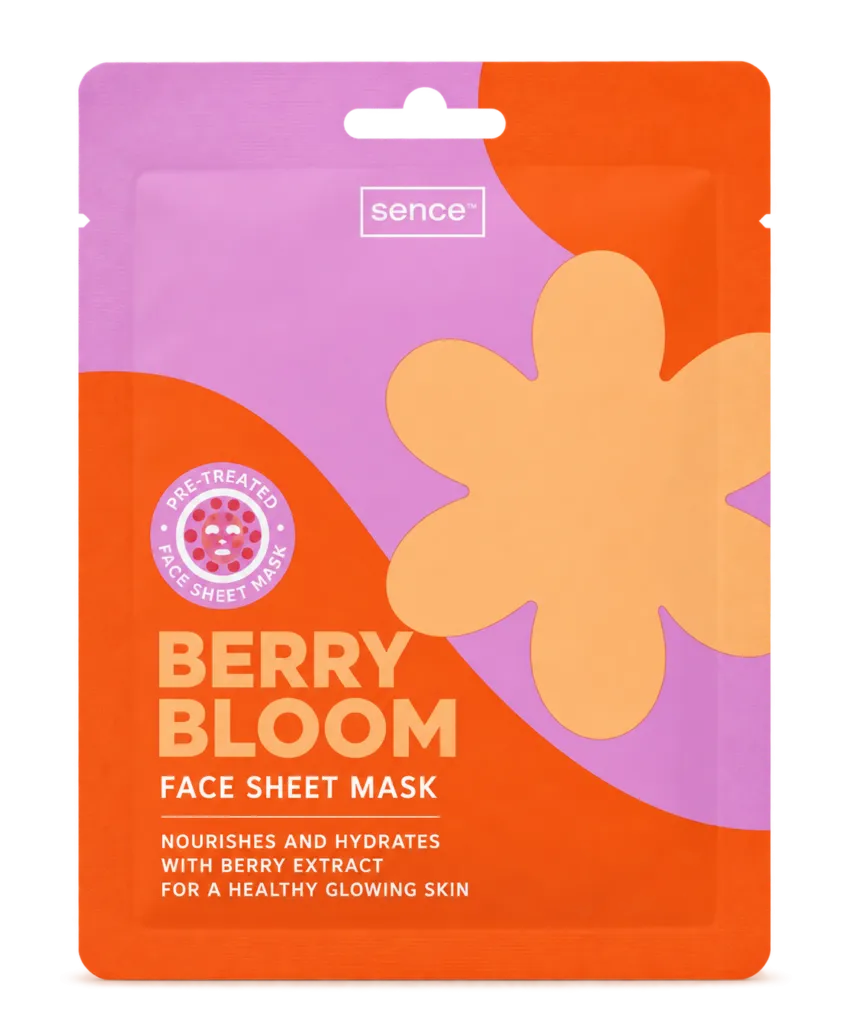 Sence Collection Face Mask Berry Bloom (1 stuk)