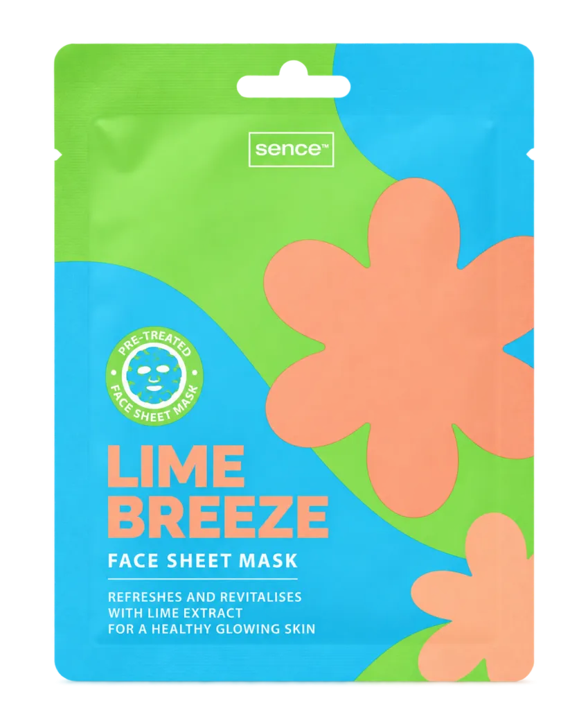 Sence Collection Face Mask Lime Breeze (1 stuk)