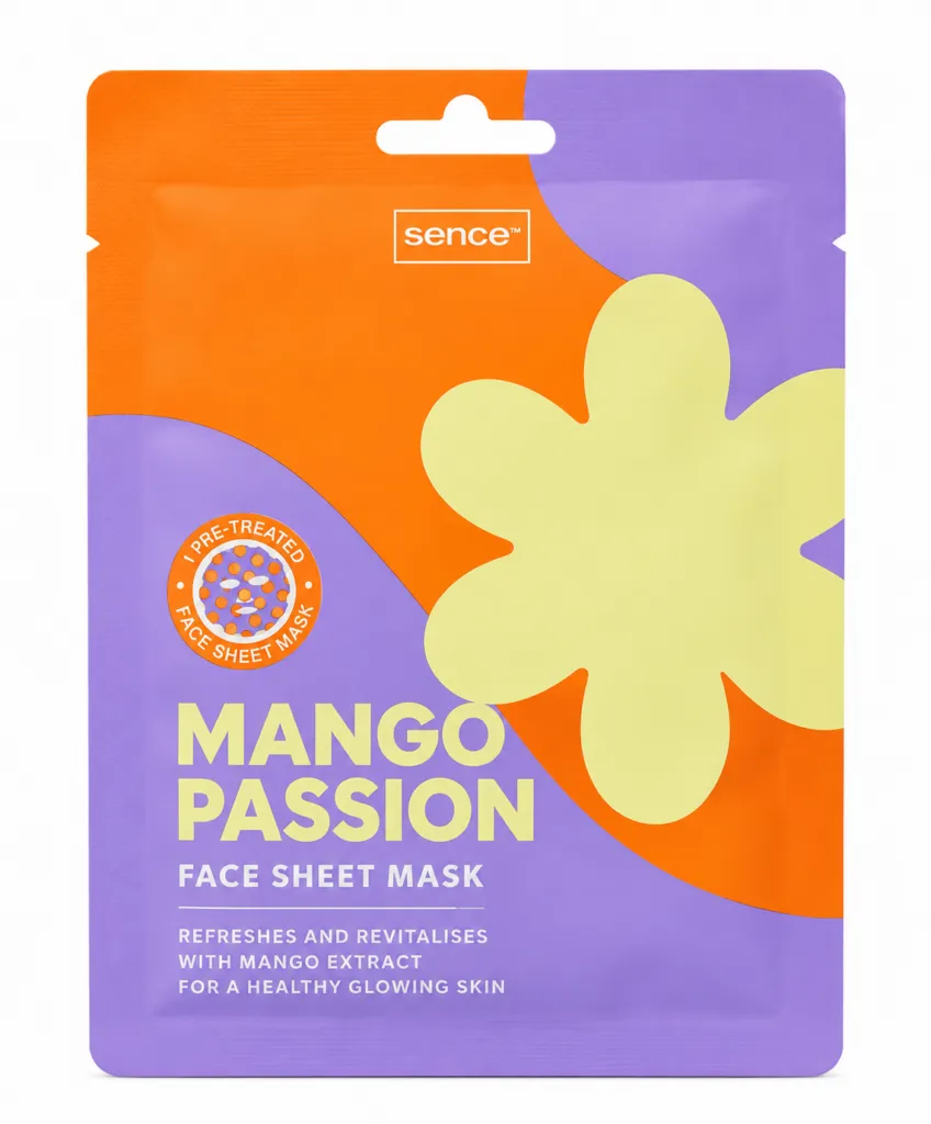Sence Collection Face Mask Mango Passion (1 stuk)