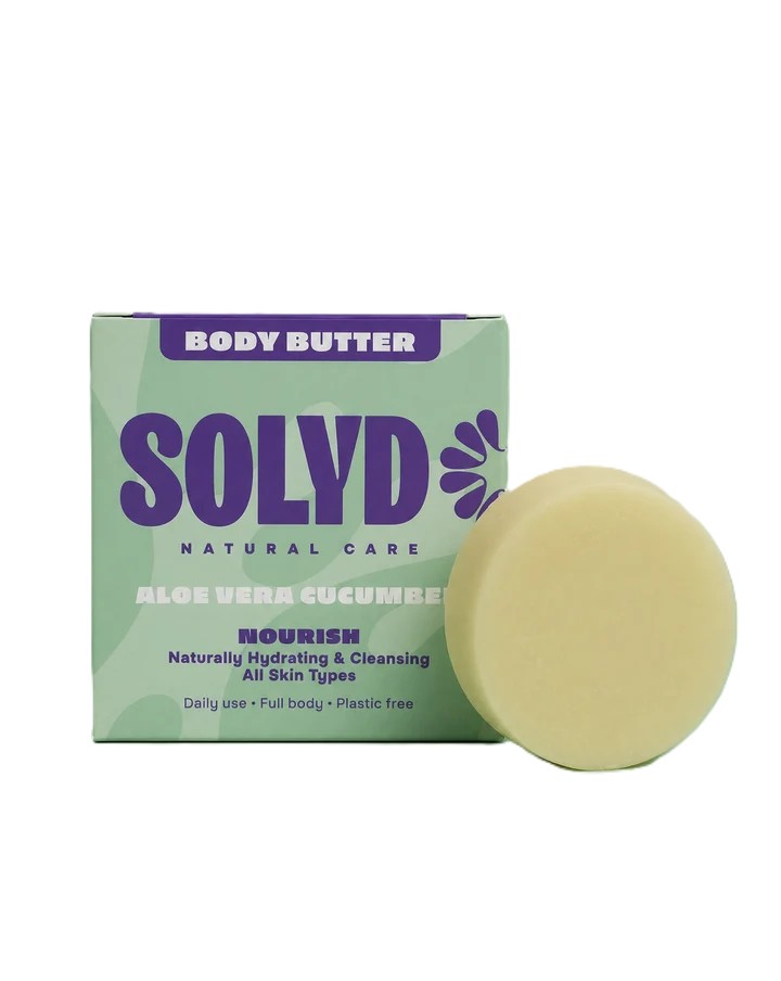 Solyd Body Oil Bar Aloe Vera - Komkommer (60 gr)