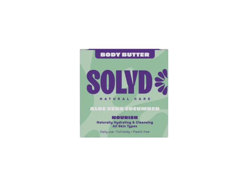Solyd Body Oil Bar Aloe Vera - Komkommer (60 gr)