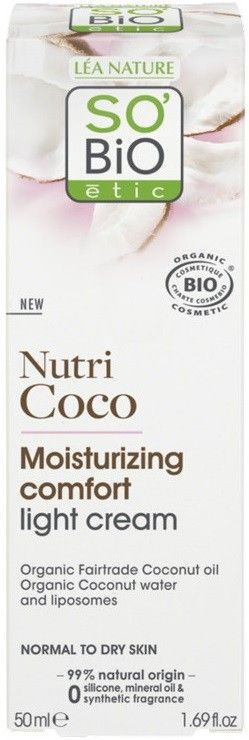 So Bio Etic Nutri Coco Comfort Light Cream (50 ml)