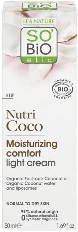 So Bio Etic Nutri Coco Comfort Light Cream (50 ml)