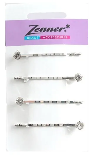 Zenner Haarschuifjes Strass (4 stuks)