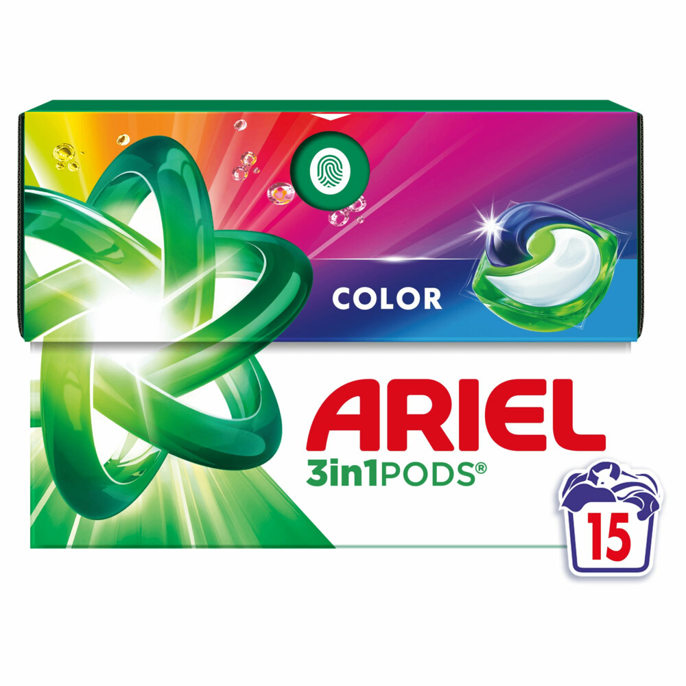 Ariel 3in1 Wasmiddelpods Color (15 stuks)