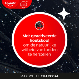Colgate Tandpasta Max White Charcoal (75 ml) - image 4