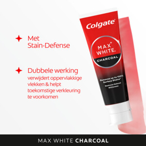 Colgate Tandpasta Max White Charcoal (75 ml) - image 5