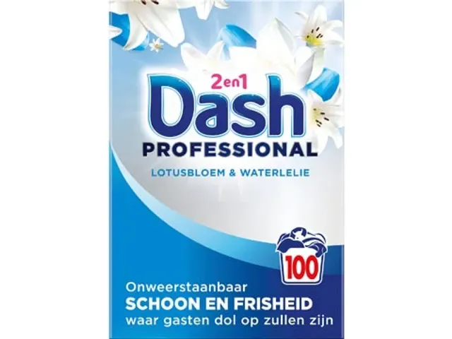 Dash Professional Poederwasmiddel 2in1 Lotusbloem & Lelie 100 Scoops (5500 gr)