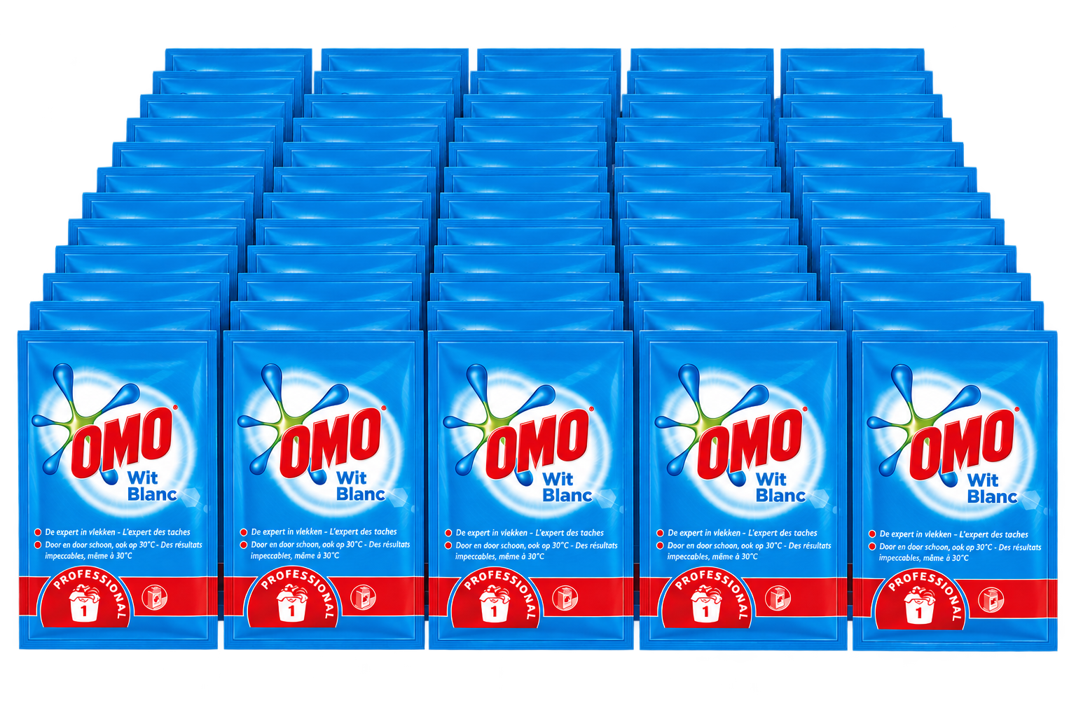 Omo Professional Poederwasmiddel Wit Pro Formula (75 x 100 gr)