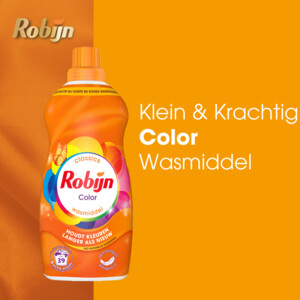 Robijn Vloeibaar Wasmiddel Color 34 Wasbeurten (1190 ml) - image 2