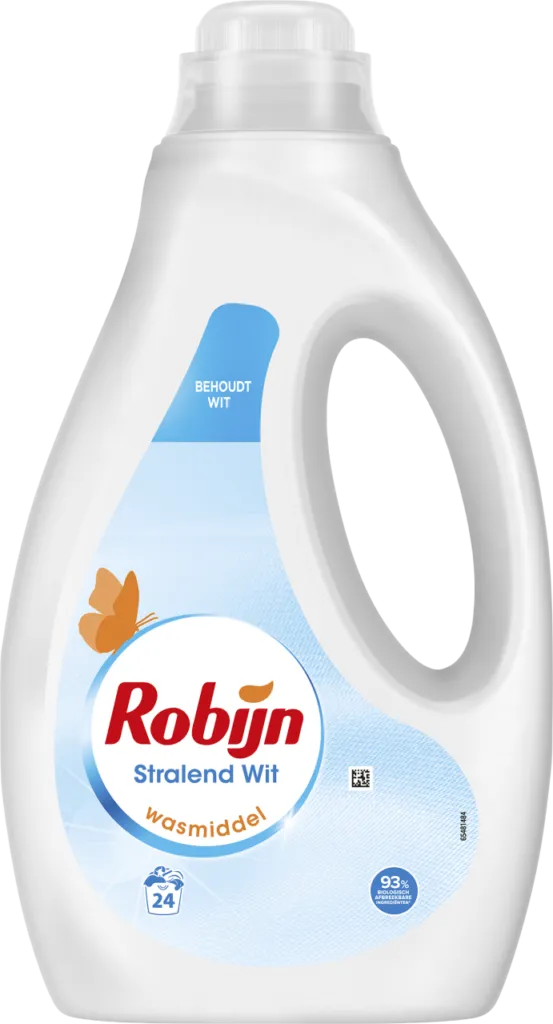 Robijn Wasmiddel Vloeibaar Wit 24 Scoops (1200 ml)