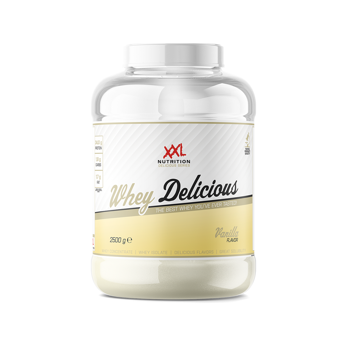 XXL Nutrition Whey Delicious-vanilla (2500 gr)