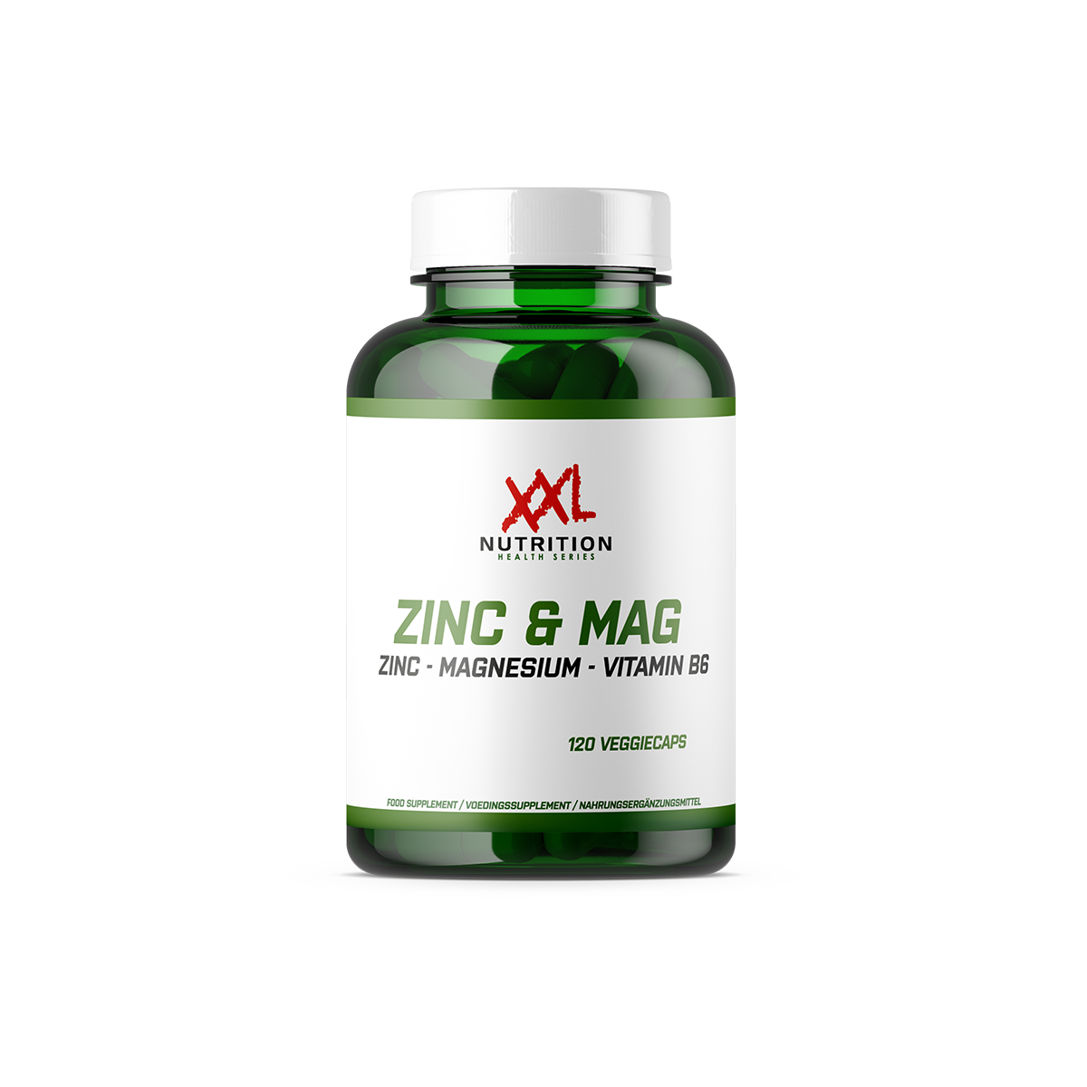 XXL Nutrition Zink & Magnesium (120 capsules)