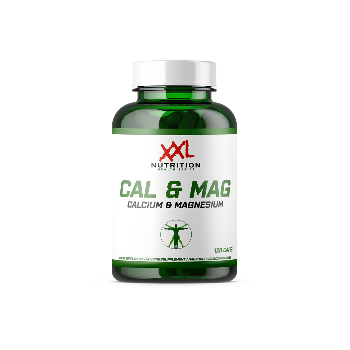XXL Nutrition Calcium & Magnesium (120 capsules)