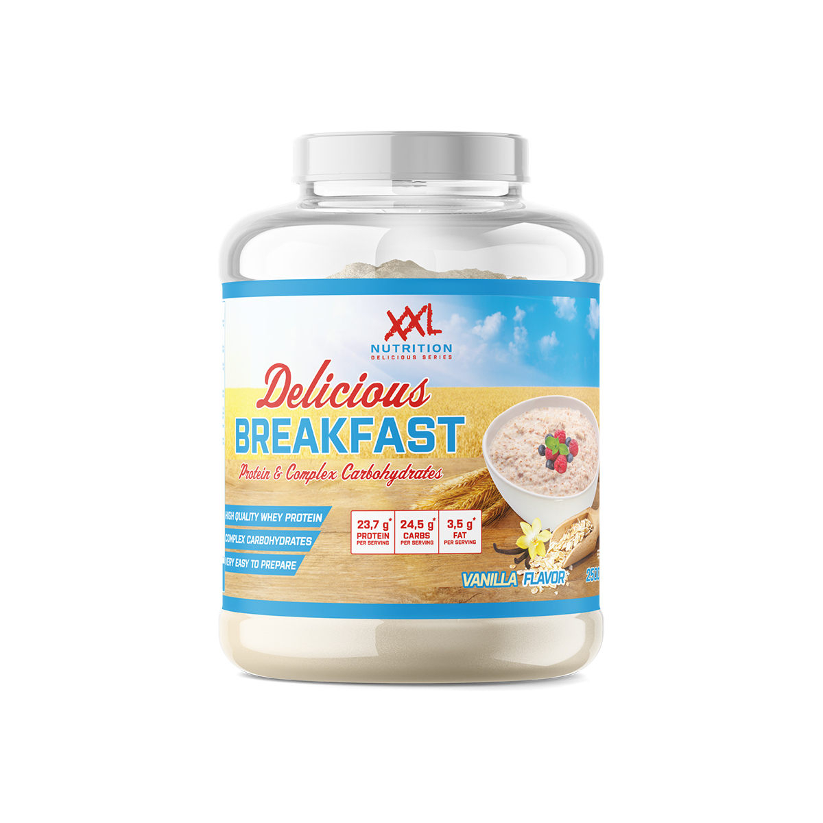 XXL Nutrition Delicious Breakfast Vanille (1000 gr)