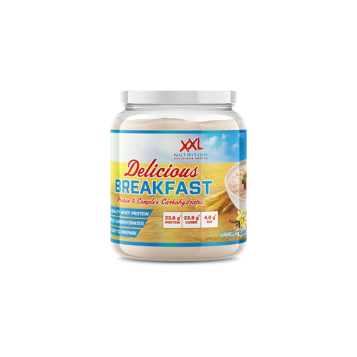 XXL Nutrition Delicious Breakfast Vanille (2500 gr)