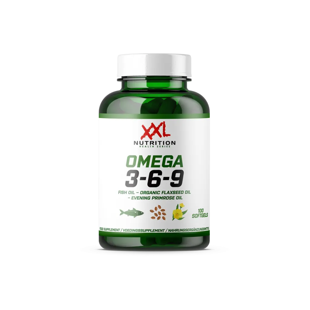 XXL Nutrition Omega 3-6-9 - 1000 mg (100 softgels)