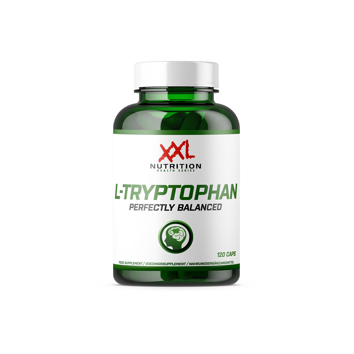 XXL Nutrition L-tryptofaan - 500 mg (120 capsules)