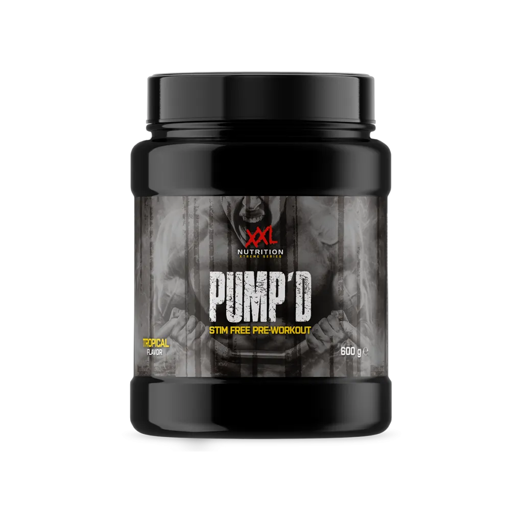 XXL Nutrition Pump'd Stimulant Free Pre-workout (600 gr)