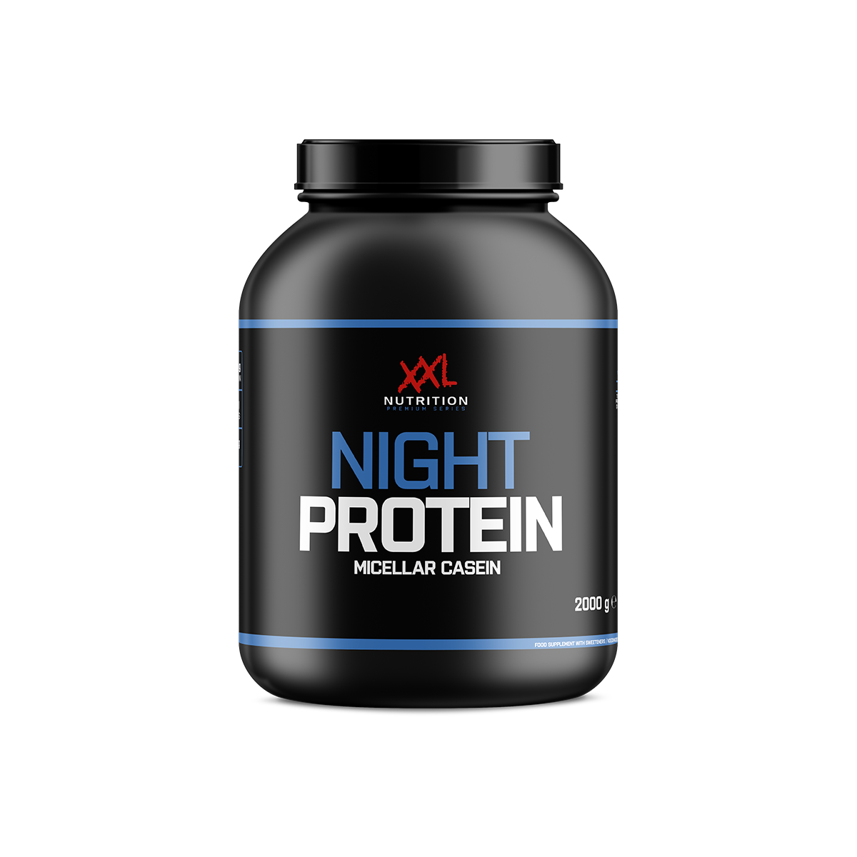 XXL Nutrition Night Protein Yoghurt-framboos (2000 gr)