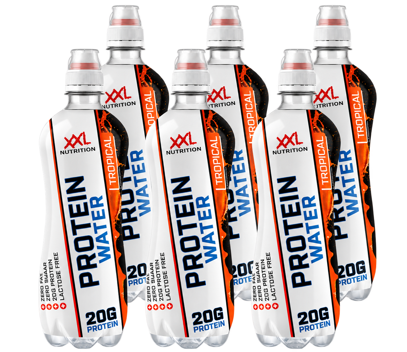 XXL Nutrition Protein Water - Tropical (6 x 500 ml)