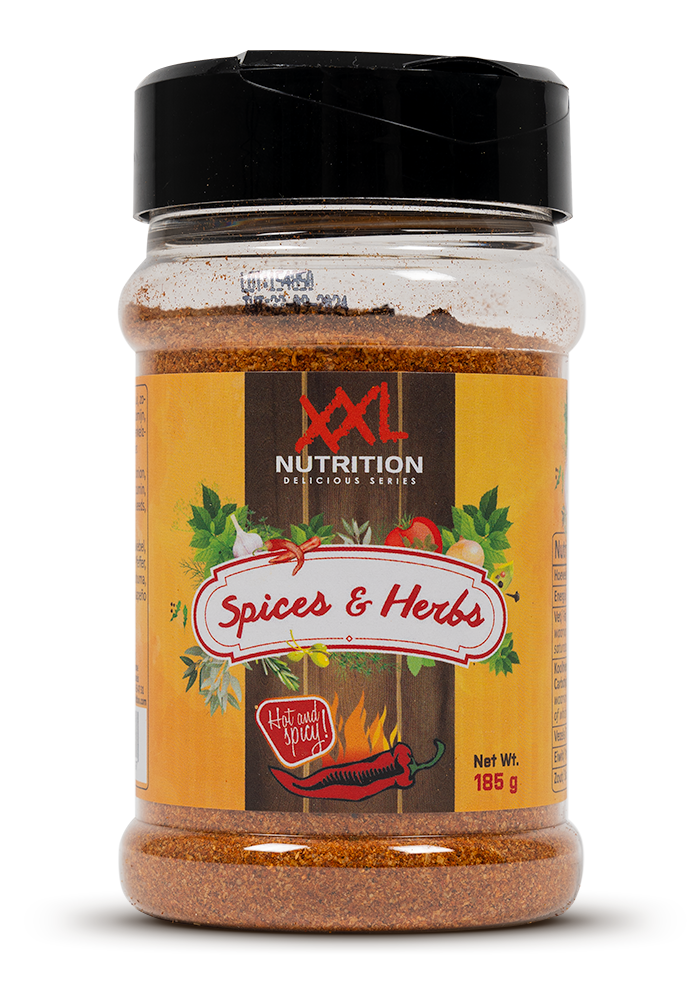 XXL Nutrition Spices & Herbs - Hot & Spicy (185 gr)