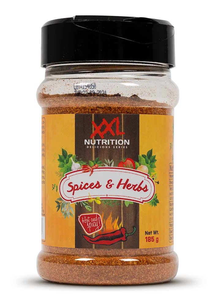 XXL Nutrition Spices & Herbs - Hot & Spicy (185 gr)