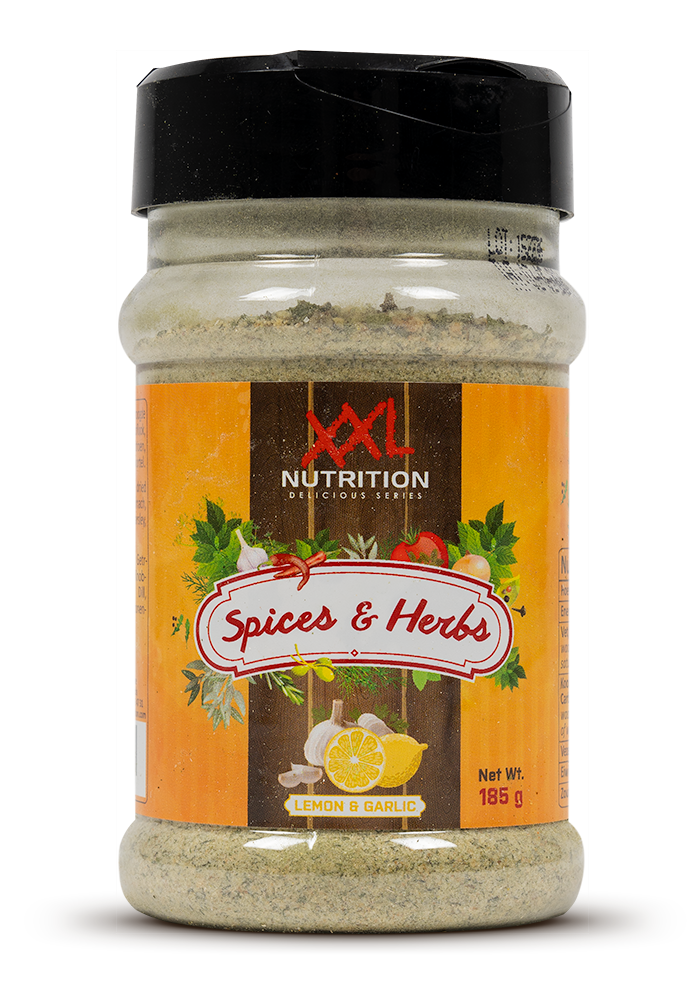 XXL Nutrition Spices & Herbs - Citroen & Knoflook (185 gr)