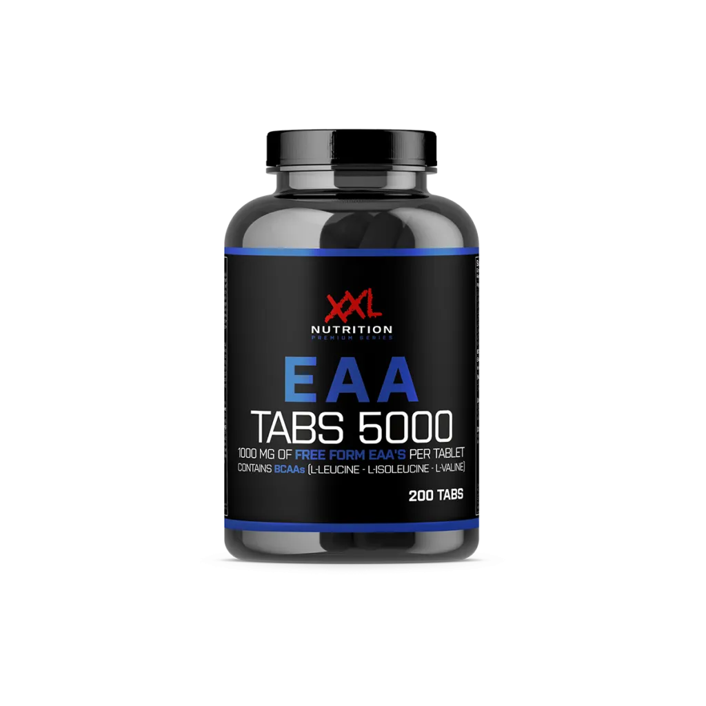 XXL Nutrition Eaa (essentiële Aminozuren) - 5000 mg (200 tabletten)