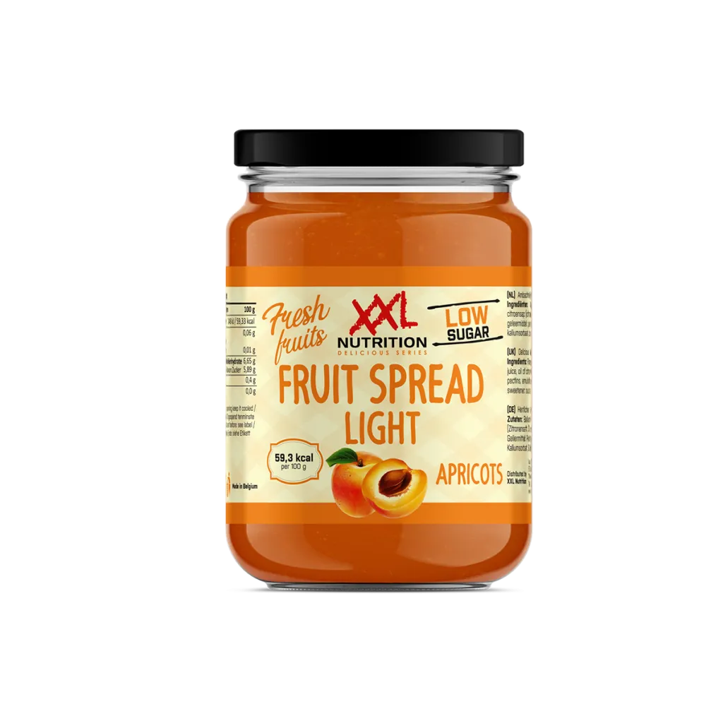 XXL Nutrition Light Fruit Spread - Abrikoos (235 gr)