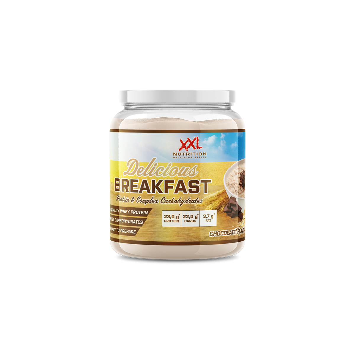 XXL Nutrition Delicious Breakfast-chocolate (1000 gr)