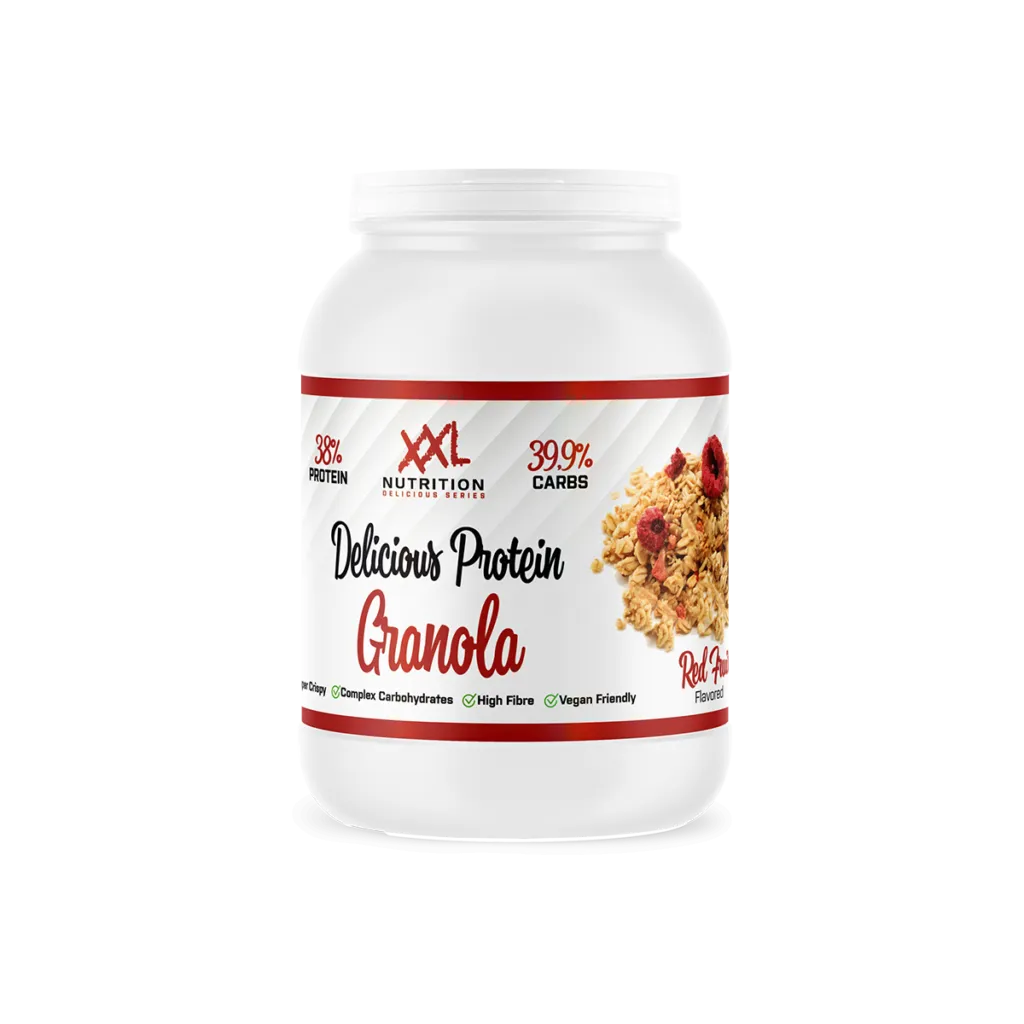 XXL Nutrition Delicious Protein Granola Krokante Muesli Red Fruit (450 gr)