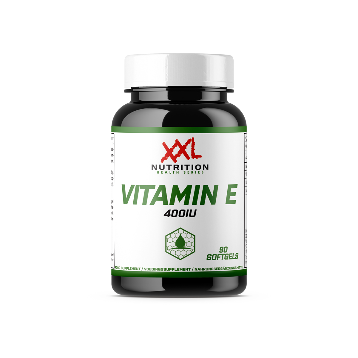 XXL Nutrition Vitamine E - 400 iu (90 softgels)