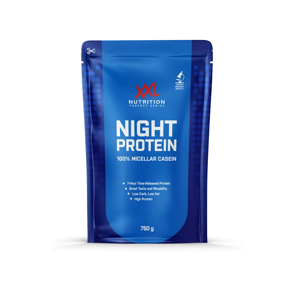 XXL Nutrition Night Protein - Yoghurt / Framboos (750 gr)
