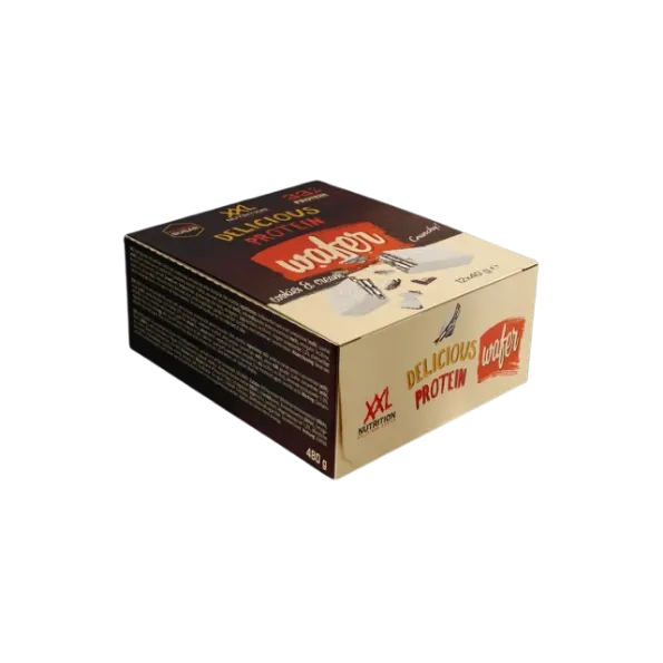 XXL Nutrition Delicious Protein Wafer - Cookies & Cream (12 x 40 gr)