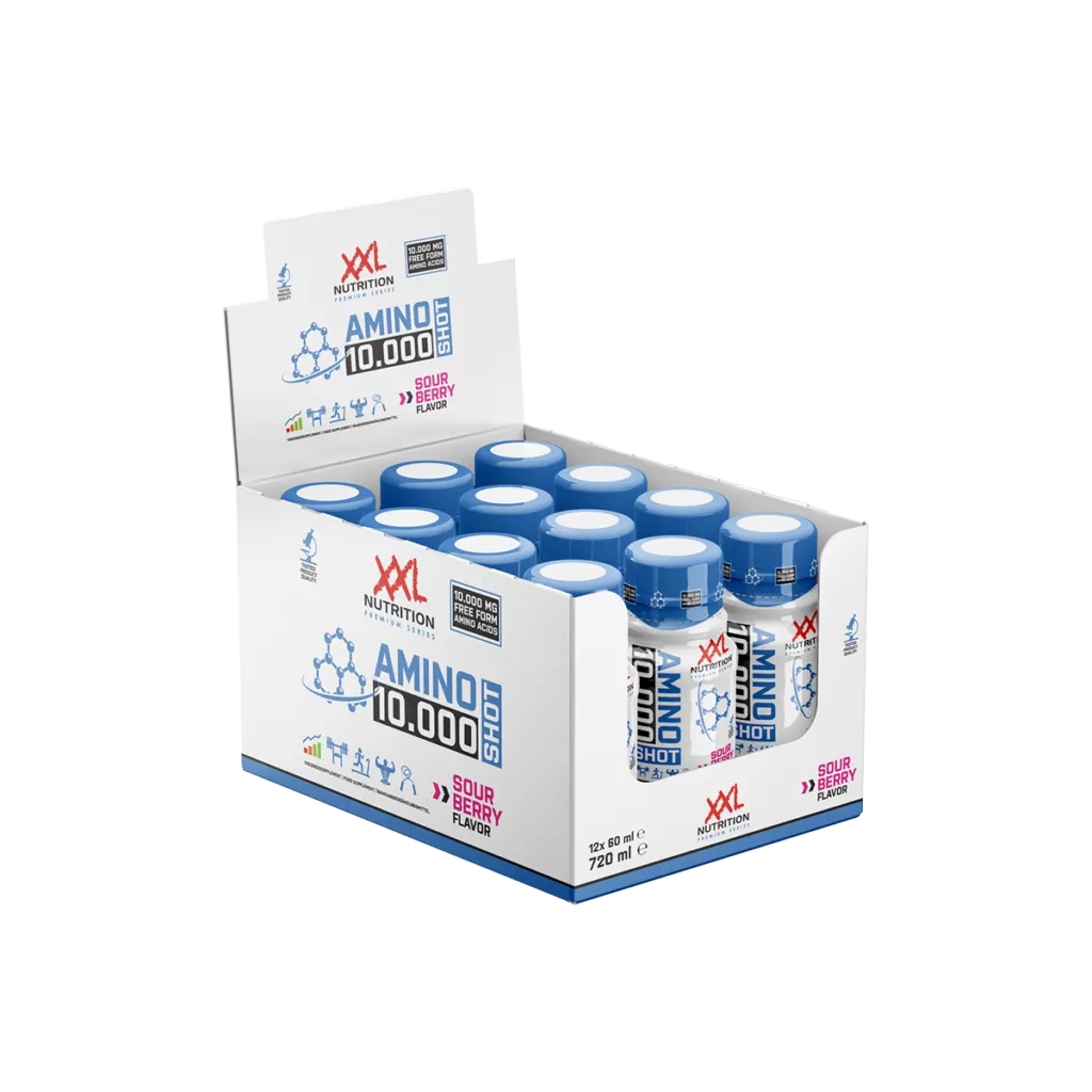 XXL Nutrition Amino Shot 10.000 (12 x 60 ml)