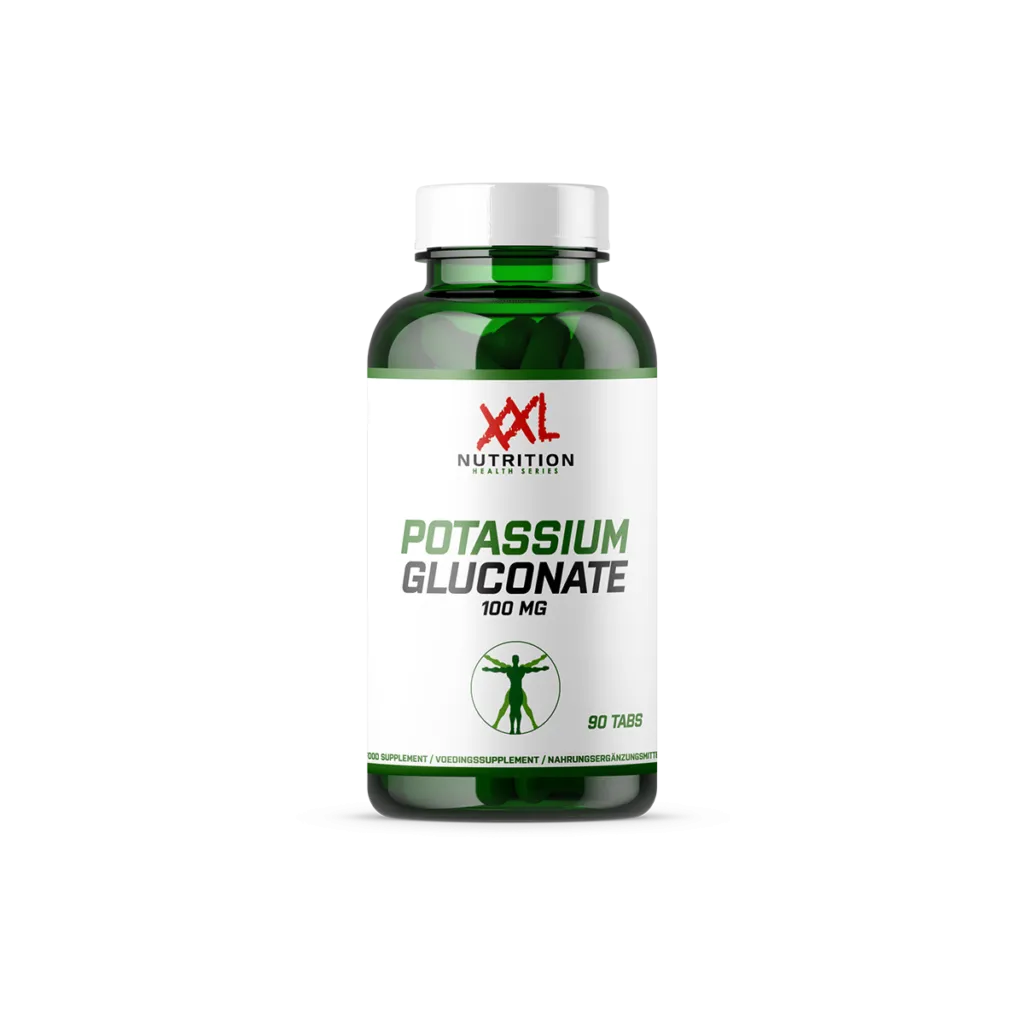 XXL Nutrition Kalium Gluconaat - 100 mg (90 tabletten)