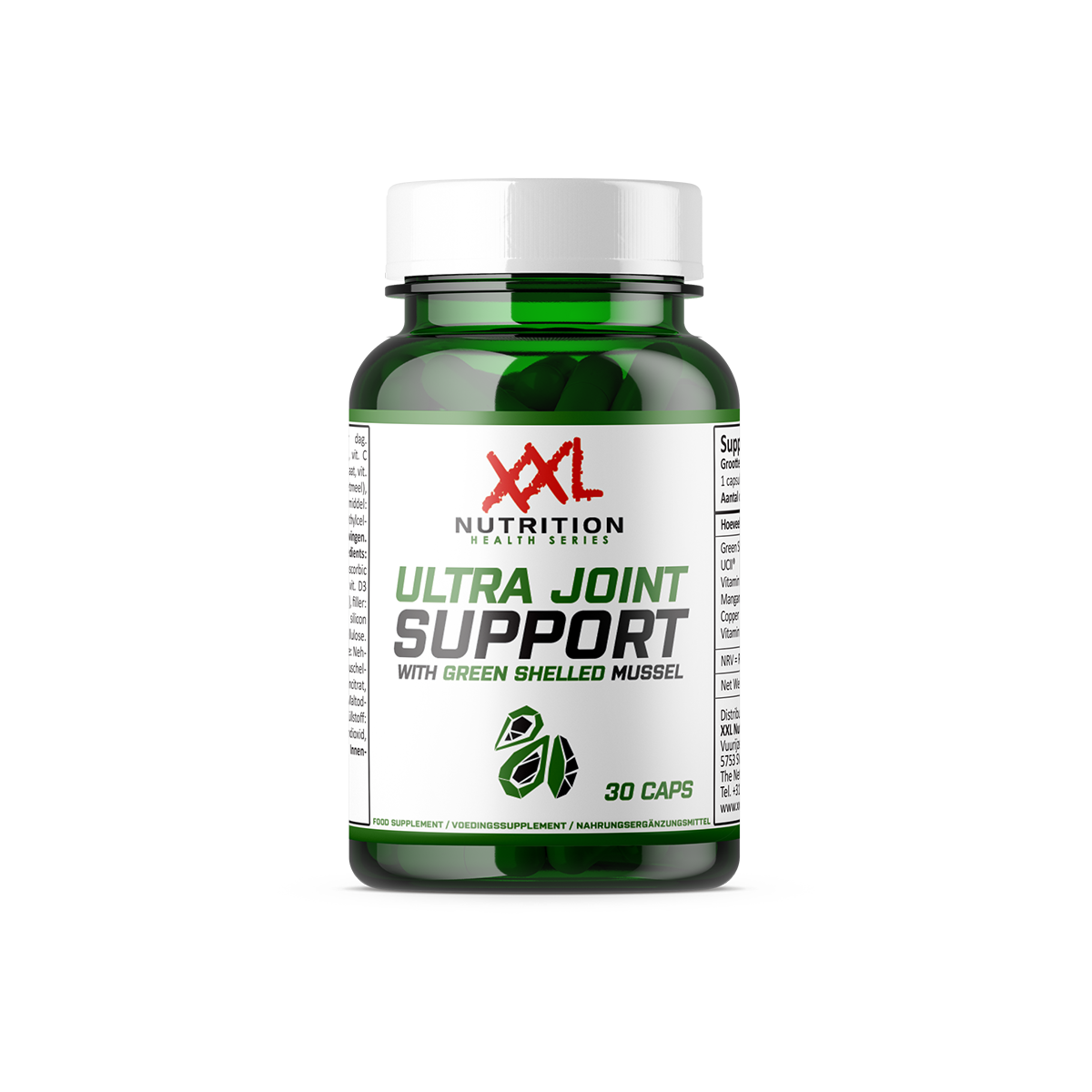 XXL Nutrition Gewrichtsondersteuning (met Type 2 Collageen & Groenlipmossel) (30 capsules