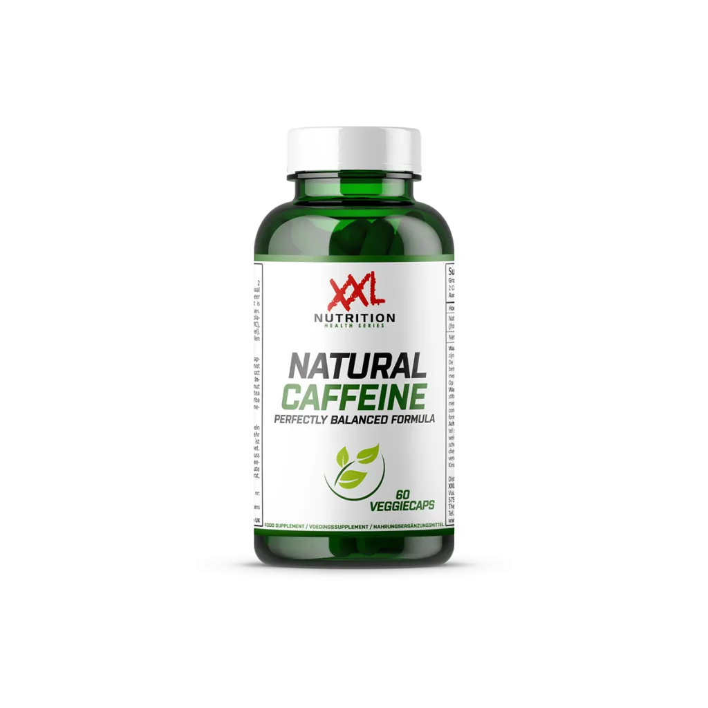 XXL Nutrition Natuurlijke Cafeïne - 100 mg (60 capsules)